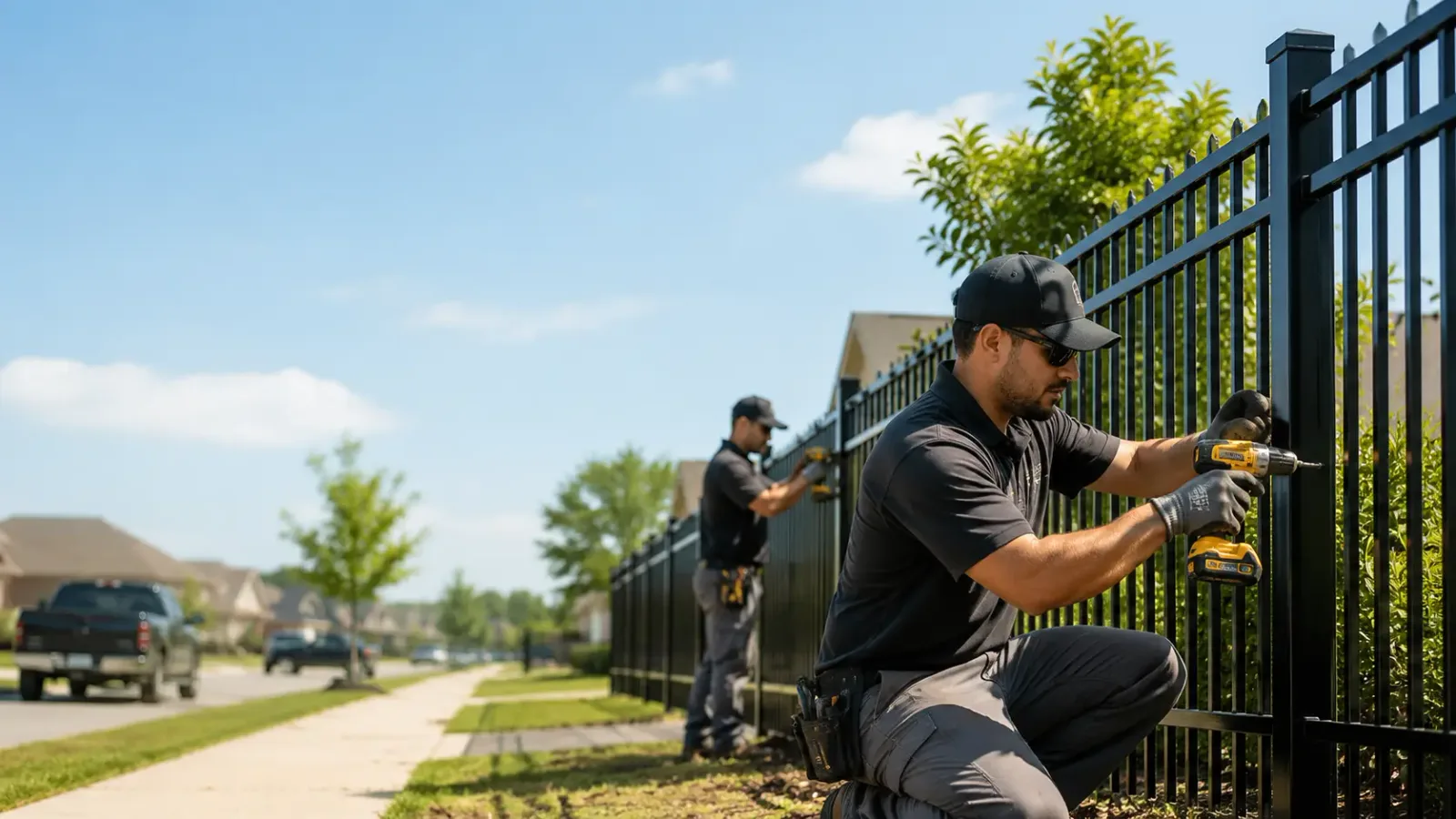 Metal Fence Installation in Levasy, MO